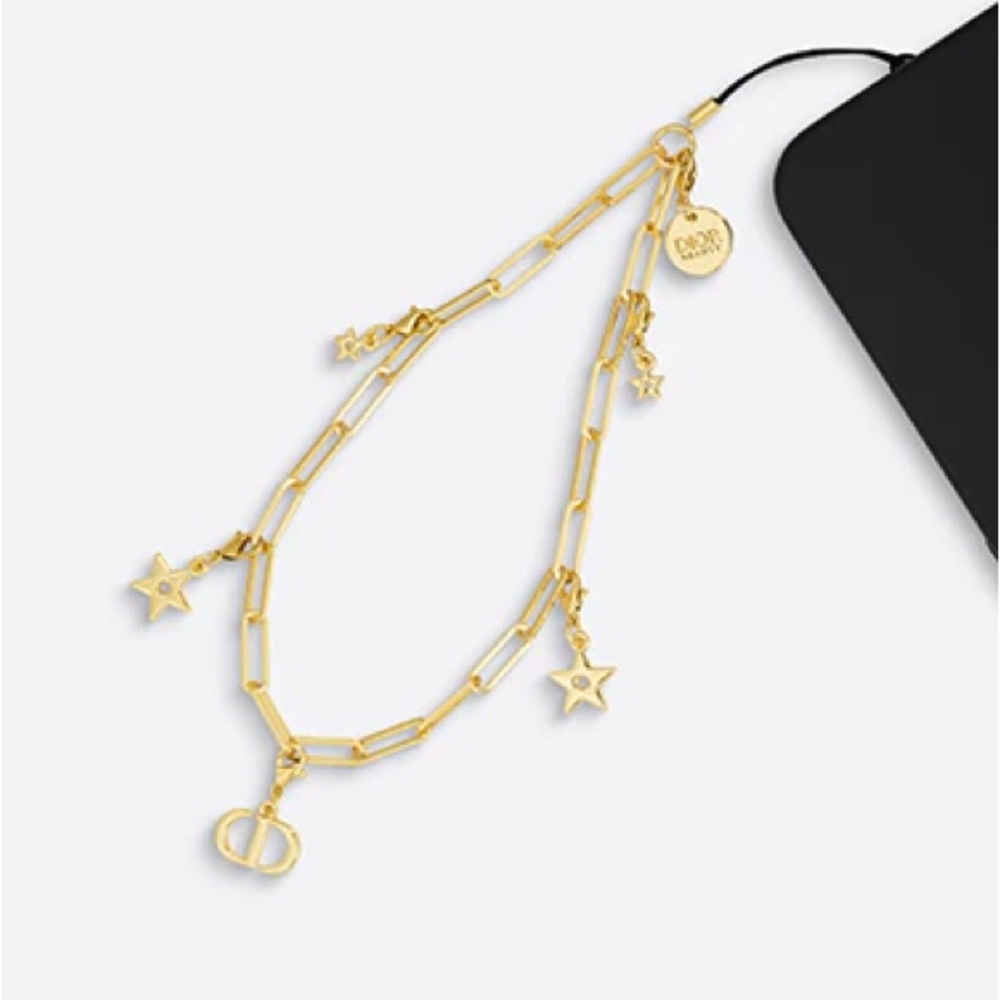 DIOR BEAUTY PHONE CHARM - GOLD 2023 LIMITED EDITION